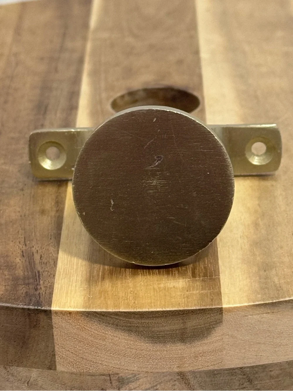 Anthropologie Hilda Brass Hook Bronze Wall Hardware Decorative NWT